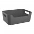 Корзина Scandi 27x10.5x19 см полипропилен цвет графит