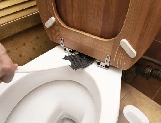 Ёршик для унитаза Idea Делит M5028 цвет белый