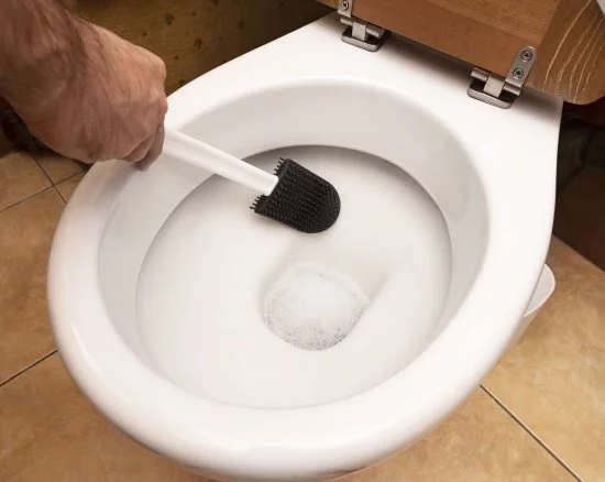 Ёршик для унитаза Idea Делит M5028 цвет белый