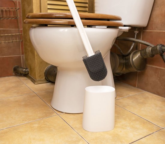 Ёршик для унитаза Idea Делит M5028 цвет белый