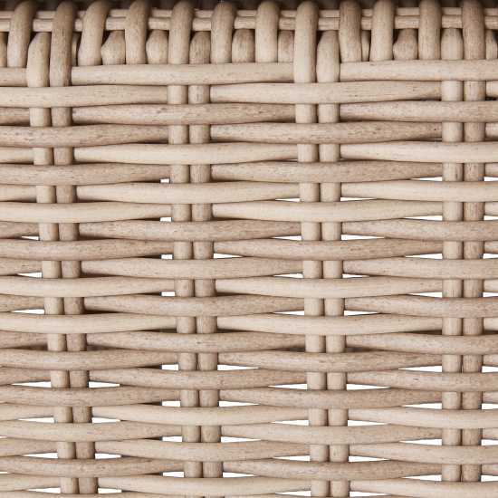 Набор садовой мебели Naterial Medena металл/стекло цвет белый: диван, стол и 2 стула