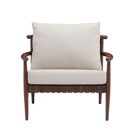 Набор садовой мебели Naterial Retro алюминий цвет коричневый кресло - 2 шт.