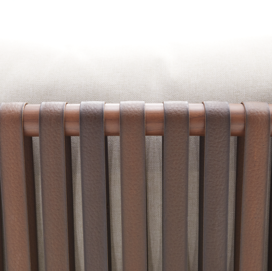 Набор садовой мебели Naterial Retro алюминий цвет коричневый кресло - 2 шт.