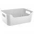 Корзина Scandi 27x10.5x19 см полипропилен цвет белый