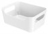 Корзина Scandi 27x10.5x19 см полипропилен цвет белый