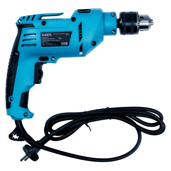 Дрель-шуруповерт сетевая ударная Oasis DU-71, 710 Вт