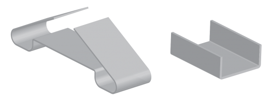 Зажим крепежный СР.2-100 Ц 30 шт.