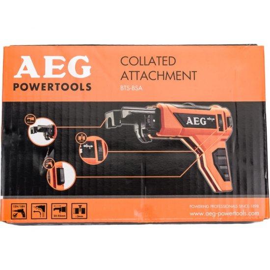 Насадка для лент с шурупами, для BTS18BL и BTS12 BTS-BSA AEG 4932459623
