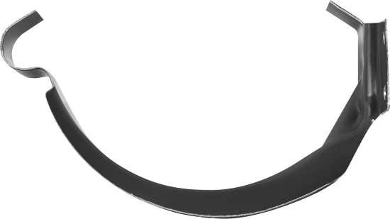 Держатель желоба карнизный сталь Интерпрофиль 80 мм 150 мм цвет серый