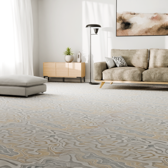 Ковровое покрытие «Оптимист Рельеф» 3 м, цвет серый