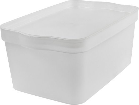 Ящик для хранения Trendy 32x21.1x14.1 см 7.5 л полипропилен белый