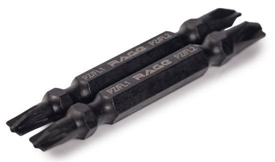 Бита двухсторонняя магнитная Rage 554140 PZ/FL1/FL2, 2 шт.