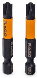 Бита магнитная Rage 554139 PZ/FL2 x50 мм, 2 шт.