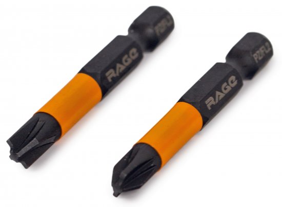 Бита магнитная Rage 554139 PZ/FL2 x50 мм, 2 шт.
