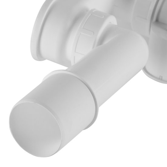 Сифон для ванны Alcadrain регулируемый полуавтомат с выпуском d70 мм с переливом (A55KM/AG210125260)