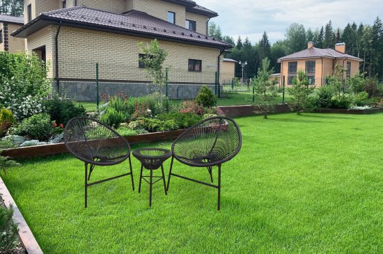 Стул Acapulco AC001 73x83x88 см искусственный ротанг/сталь цвет черный