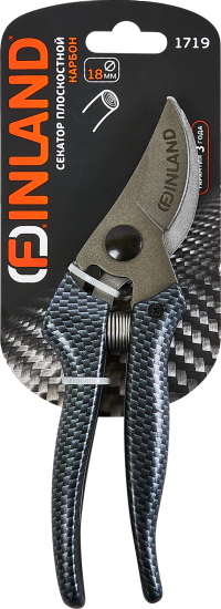 Секатор садовый Finland Карбон 1719 18 мм