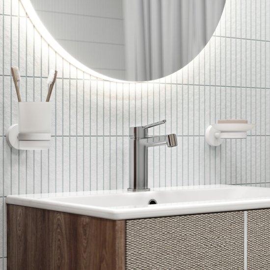 Смеситель для раковины Iddis Odda ODDSB00i01 однорычажный цвет хром