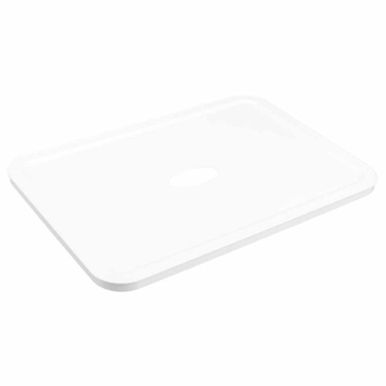 Коробка с крышкой для хранения Velvet 38x24.9x27 см полипропилен цвет белый