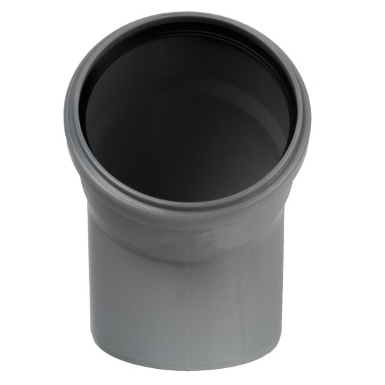 Отвод канализационный Политэк 110x45°полипропилен