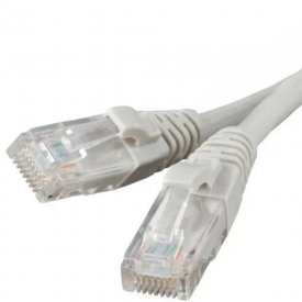 Патч-корд компьютерный UTP CAT5e 4х2х0,511 мм PVC Ripo серый (0,5 м)