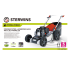 Газонокосилка бензиновая самоходная Sterwins 2.5 л.с 46 см