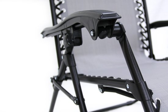 Кресло-шезлонг Сиеста СК-175 156x77x83 см сталь/текстилен цвет серый