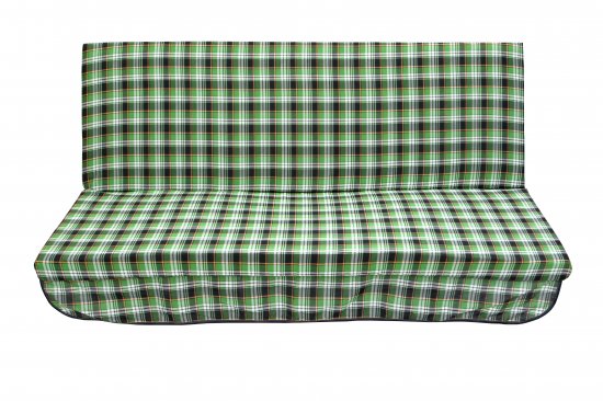 Мягкий элемент для садовых качелей 170x56x70 см цвет зеленый