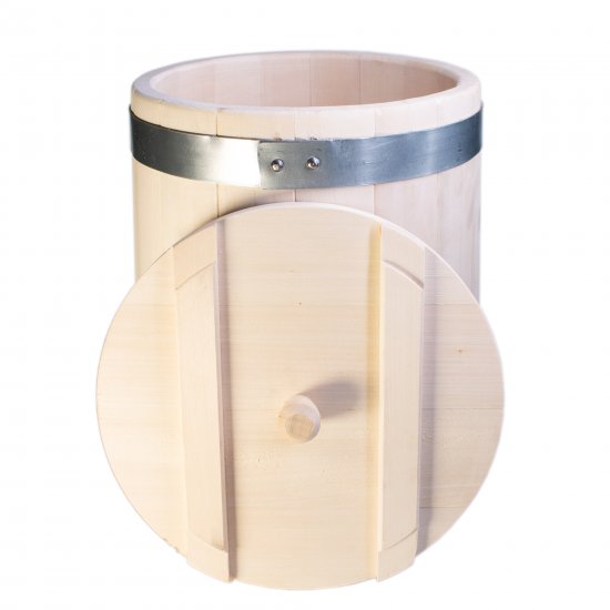 Кадка 20 л липа цвет коричневый