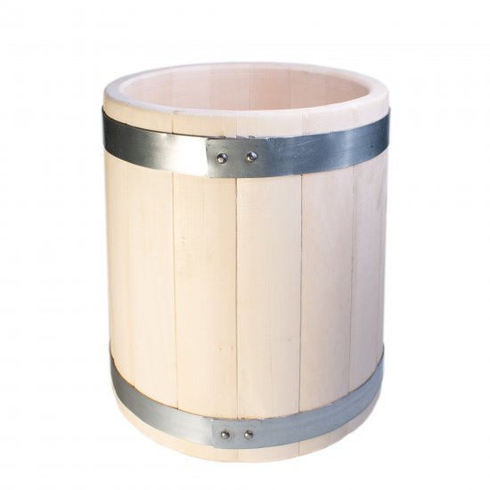 Кадка 20 л липа цвет коричневый