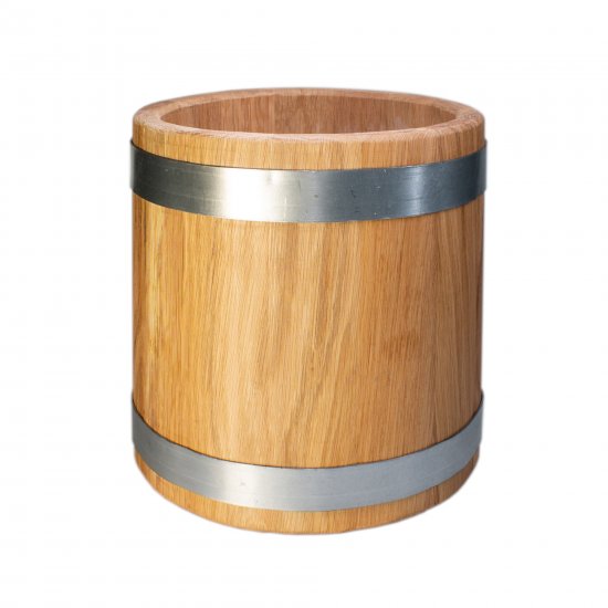 Кадка Interrasa 10 л дуб цвет коричневый