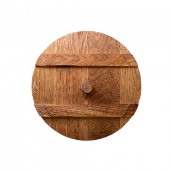 Кадка Interrasa 10 л дуб цвет коричневый