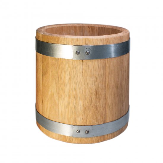 Кадка Interrasa 10 л дуб цвет коричневый