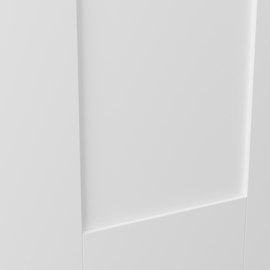 Дверь глухая для шкафа Лион Реймс 59.4x193.8x1.6 см ЛДСП цвет белый