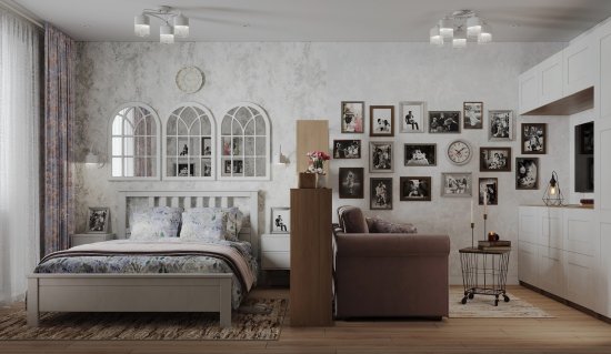 Дверь глухая для шкафа Лион Реймс 59.4x193.8x1.6 см ЛДСП цвет белый