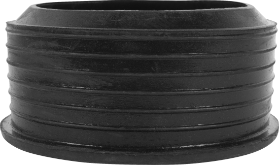 Переходной манжет на глухой конец чугунных труб 110/124