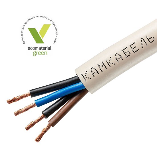 Провод Камкабель ПВС 4х0,75