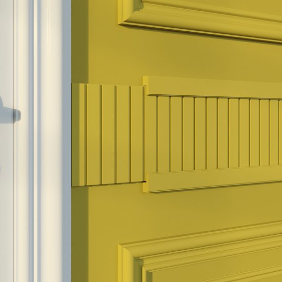 Панель декоративная из экополимера 200х2000х9 мм Bello Deco XPS СП 03/2 белая 0,4 кв.м