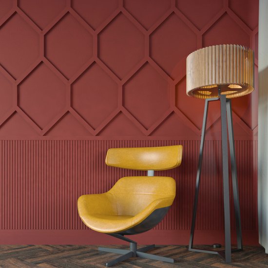 Панель декоративная из экополимера 200х2000х8 мм Bello Deco XPS СП 06/2 белая 0,4 кв.м