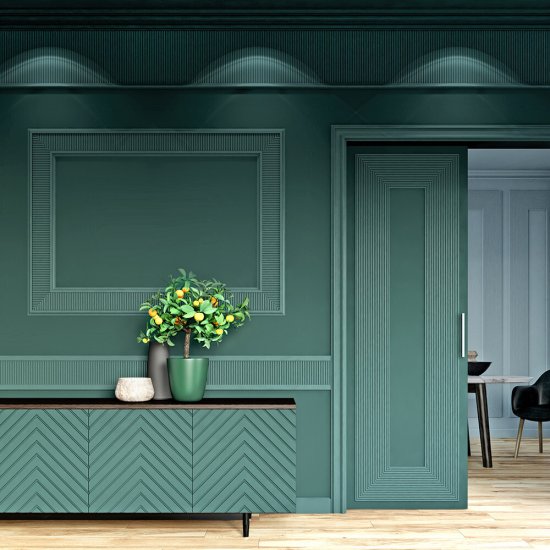 Панель декоративная из экополимера 200х2000х10 мм Bello Deco XPS СП 08/2 белая 0,4 кв.м