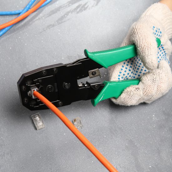 Пресс-клещи Proconnect HT-200 для обжима RJ разъемов 8P8C/6P4C/6P4C/6P2C/4P4C (12-3441-4)