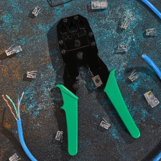 Пресс-клещи Proconnect HT-200 для обжима RJ разъемов 8P8C/6P4C/6P4C/6P2C/4P4C (12-3441-4)