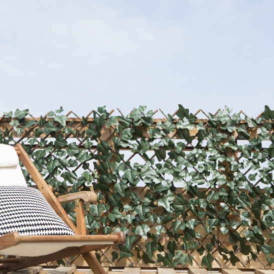 Решетка раздвижная ротанг 1x2 м цвет разноцветный