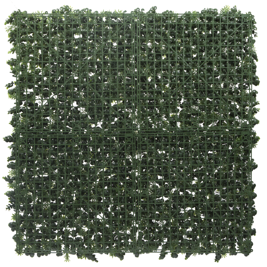 Стена декоративная Naterial Белые цветы полиэтилен 1x1 м