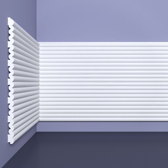 Панель декоративная из экополимера 200х2600х10 мм Bello Deco XPS СП 08/2.6 белая 0,52 кв.м