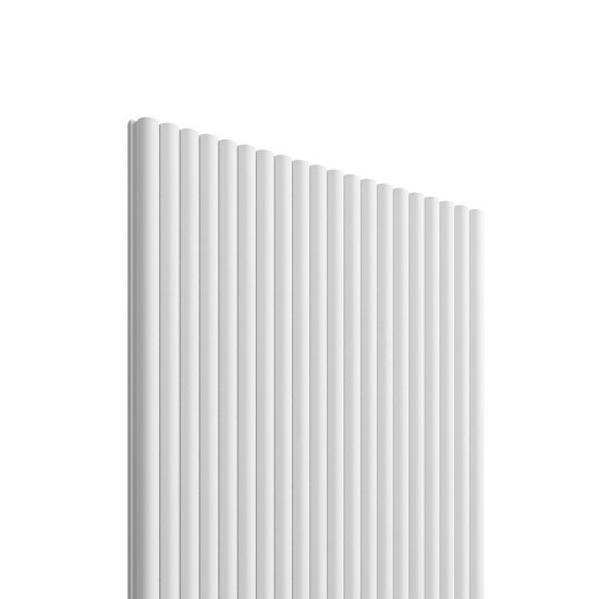 Панель декоративная из экополимера 200х2600х10 мм Bello Deco XPS СП 08/2.6 белая 0,52 кв.м