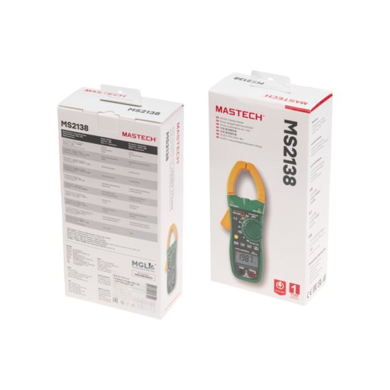 Клещи токовые Mastech MS2138 (13-1311)