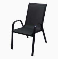 Стул садовый Almi GS032 55x73x91 см сталь цвет антрацит