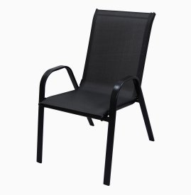 Стул садовый Almi GS032 55x73x91 см сталь цвет антрацит