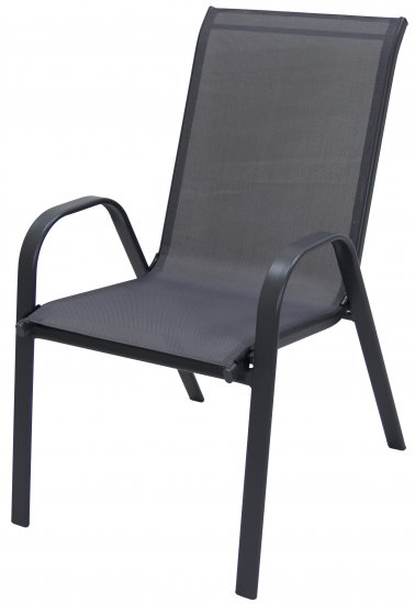 Стул садовый Almi GS031 55x73x91 см сталь цвет серый